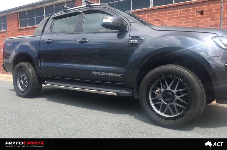 FORD RANGER GRENADE OR XD MATTE GREY MATTE BLACK LIP